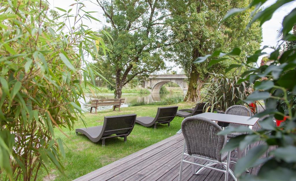 Logis Auberge De La Riviere Les Velluire-sur-Vendee Exterior photo